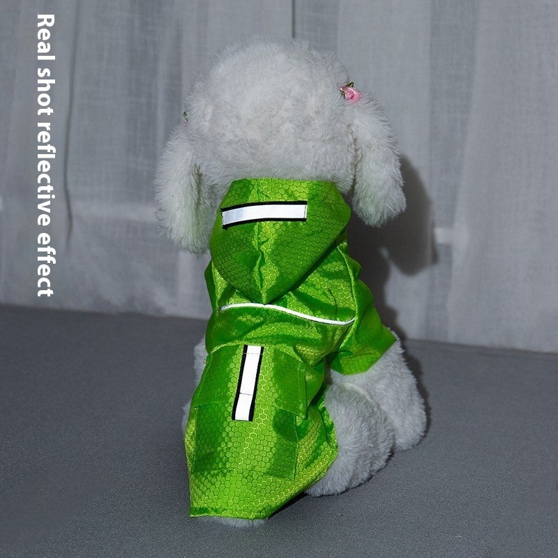 Dog Raincoat Reflective Waterproof